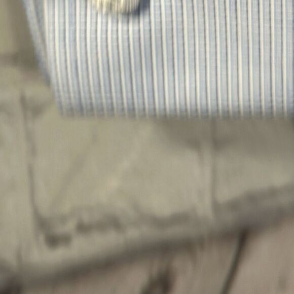 Collection by Michael Strahan Wrinkle Free Stretch Regular Fit Shirt Size 16 1/2 - Picture 3 of 8